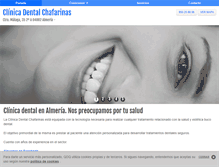 Tablet Screenshot of clinicasdentalesalmeria.com